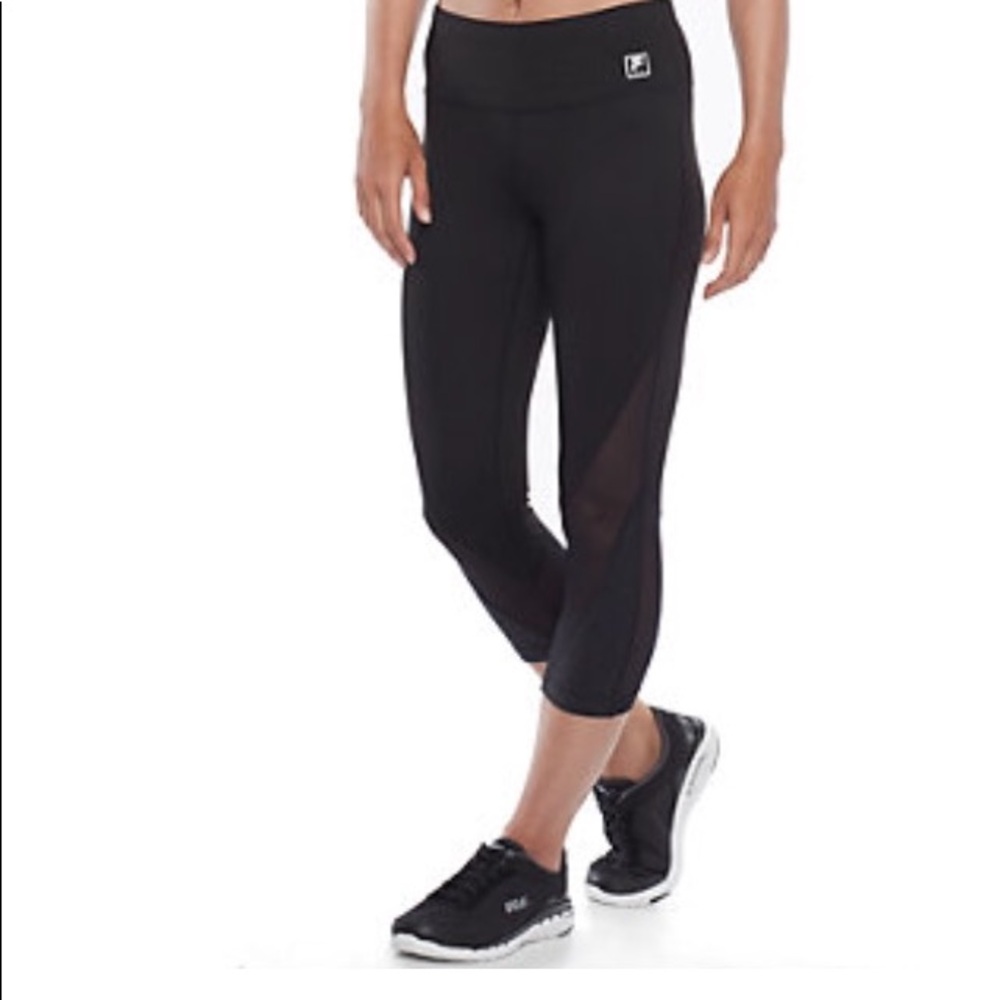 NWT Fila Sport $40 XS mesh sport leggings